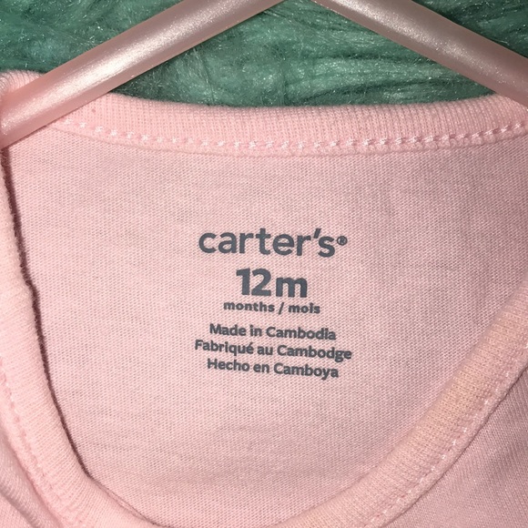Carter’s | 12 M | Pink unicorn dress | Gently used - Picture 4 of 10